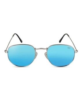 men uv-protected round sunglasses-gm1041c02