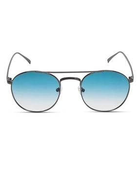 men uv-protected round sunglasses-gm6207c11