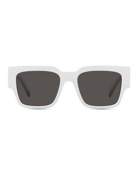 men uv-protected square sunglasses - 0dg6184