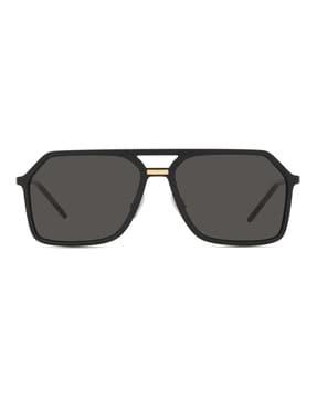 men uv-protected square sunglasses - 0dg6196