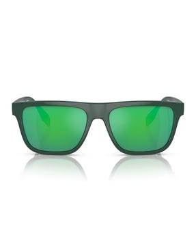 men uv-protected square sunglasses-0be4402u