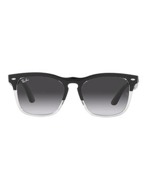 men uv-protected square sunglasses-0rb4487