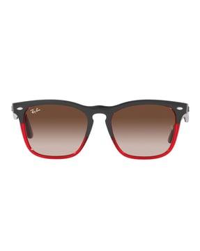 men uv-protected square sunglasses-0rb4487