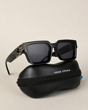 men uv-protected square sunglasses-86367