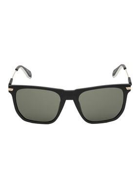 men uv-protected square sunglasses-or0081 02n