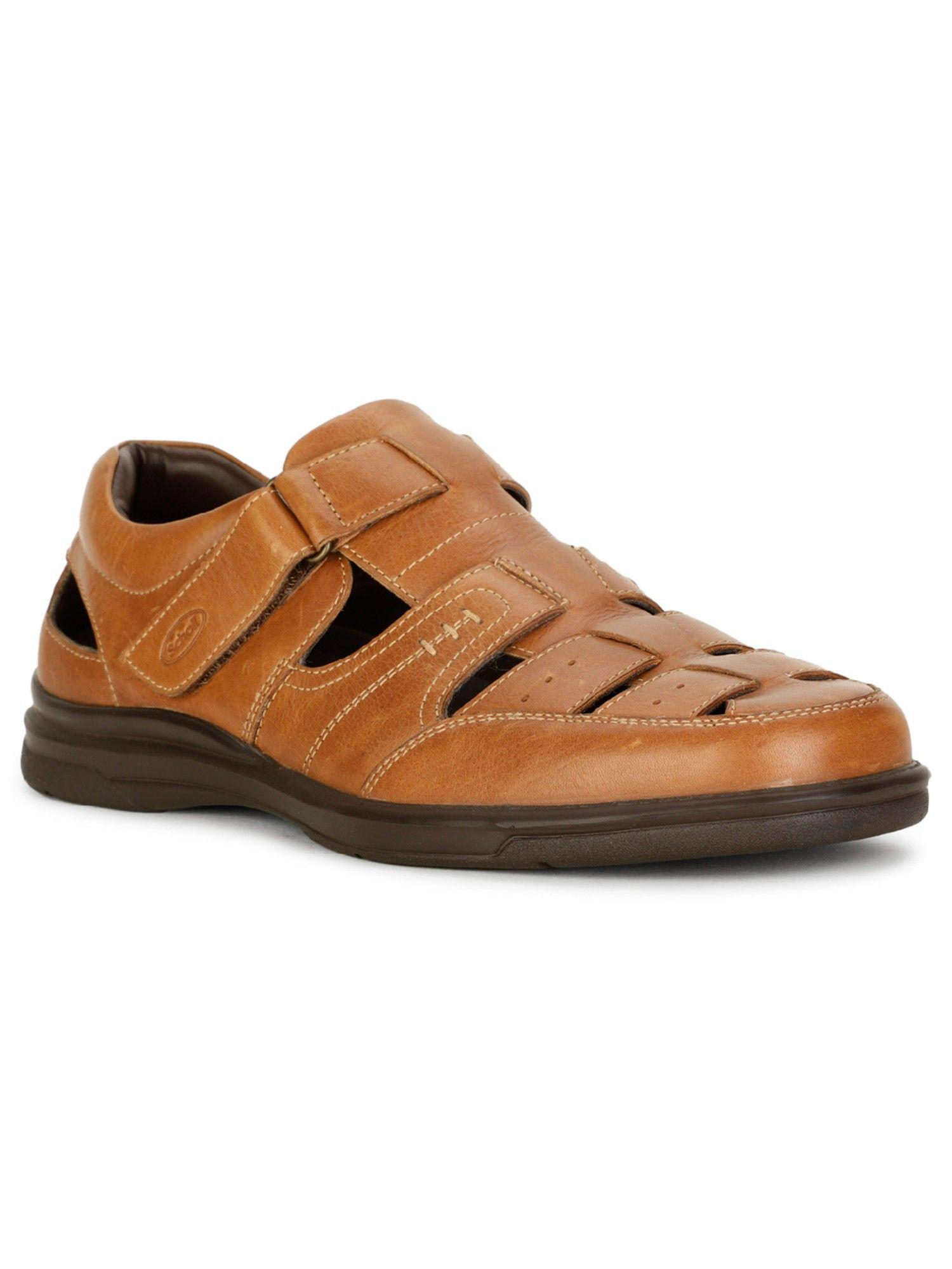 men velcro sandal