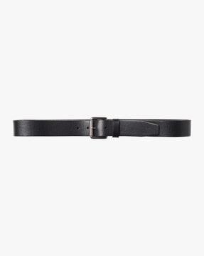men vintage frame buckle belt