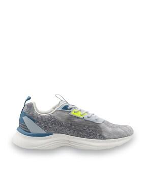 men walking sports shoes with lace fastening