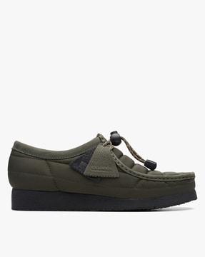 men wallabee quilted s slip-on loafers