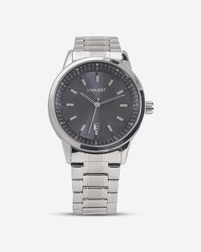 men water-resistant analogue watch - uqm-002