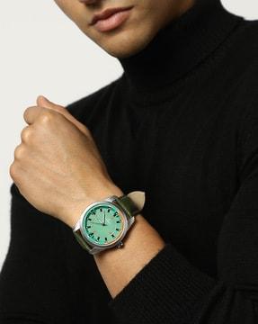 men water-resistant analogue watch - uqm-044