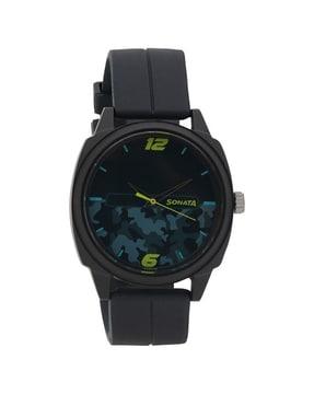 men water-resistant analogue watch-ns77086pp12w