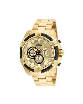 men water-resistant chronograph watch-25515
