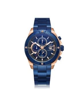 men water-resistant chronograph watch-6631mcburbu