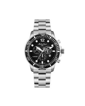 men water-resistant chronograph watch-h123chan