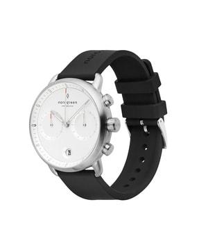 men water-resistant chronograph watch-pi42sirublxx