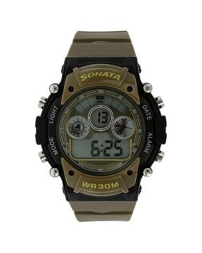 men water-resistant digital watch-ns77006pp01