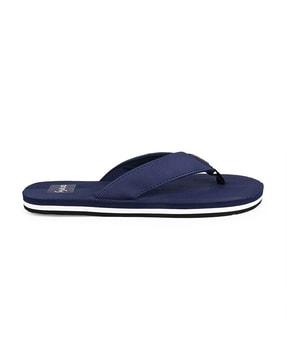 men water-resistant thong-style flip-flops