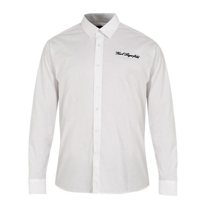 men white chest branding shirt