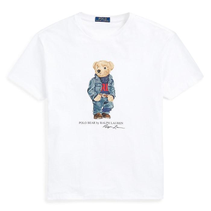 men white classic fit polo bear jersey t-shirt