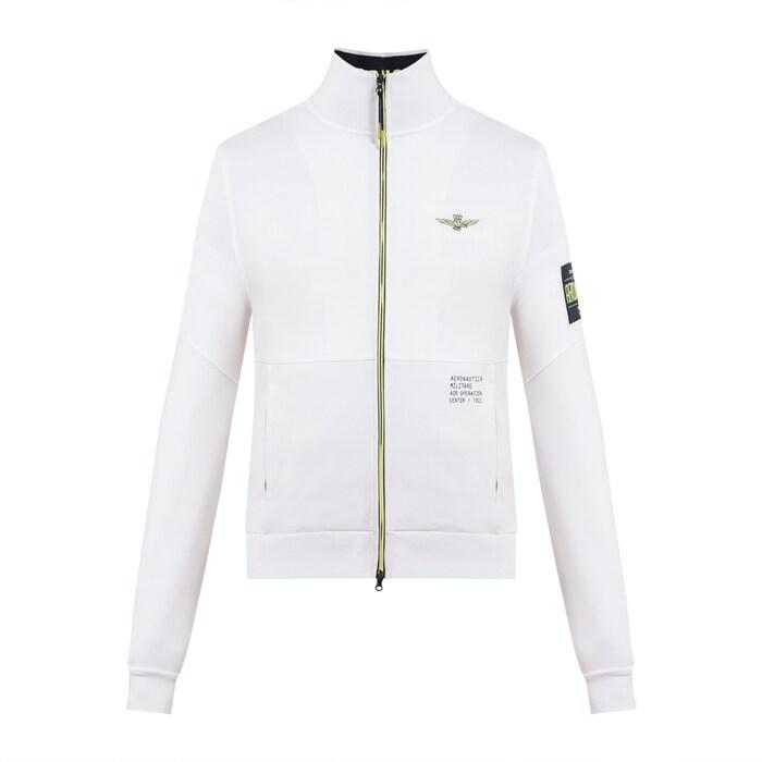 men white front zip sweatshirt