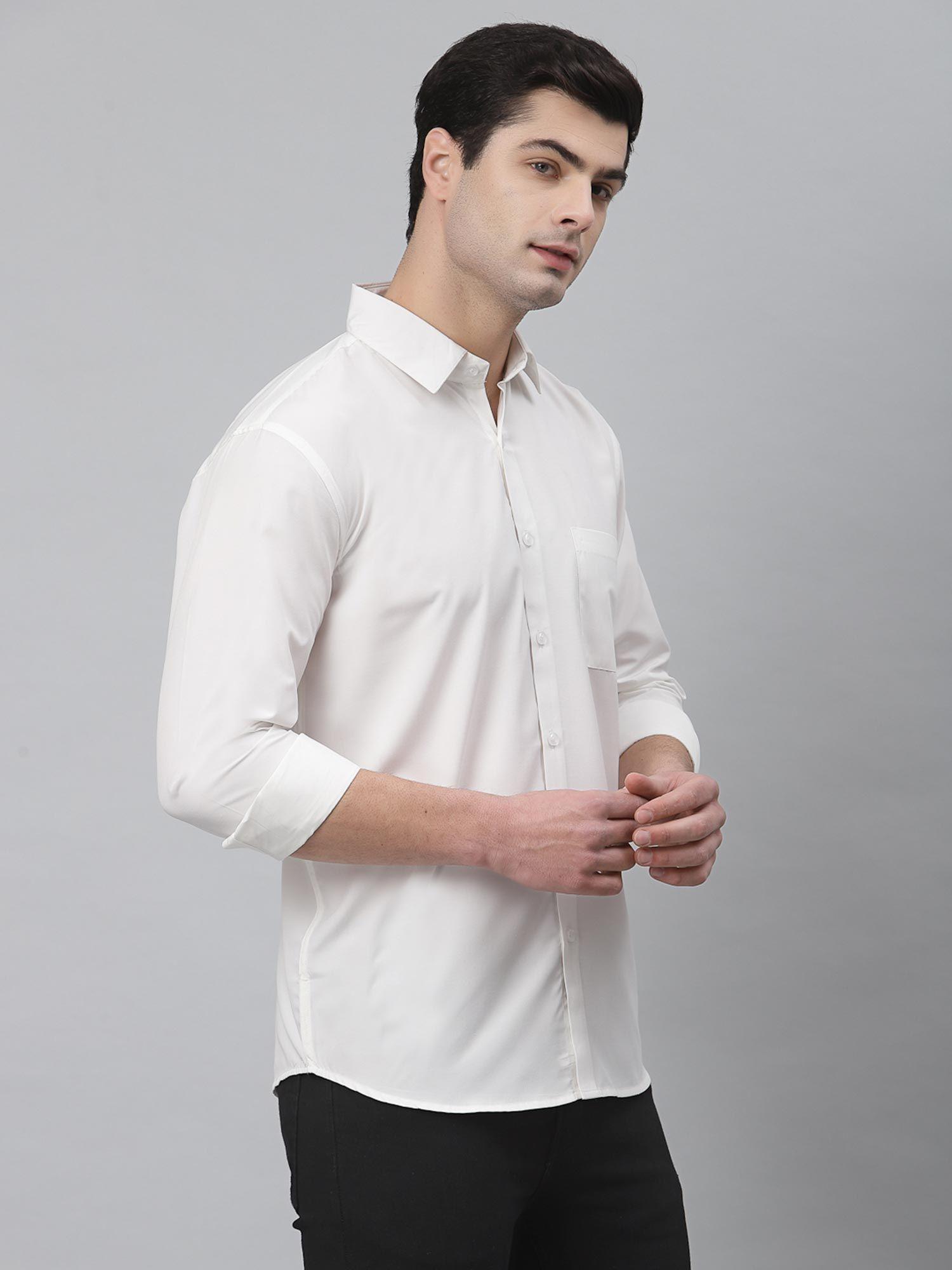 men white full sleeves casual shirt