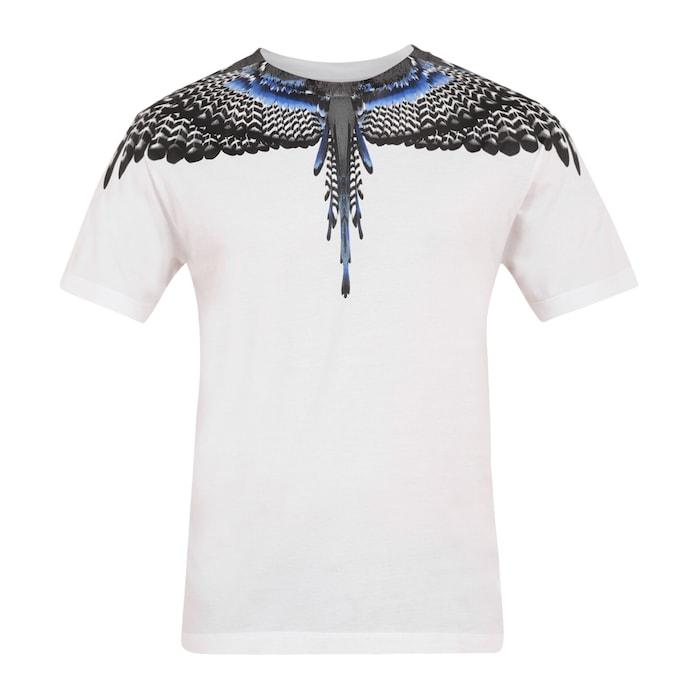 men white grizzly wings regular-fit t-shirt