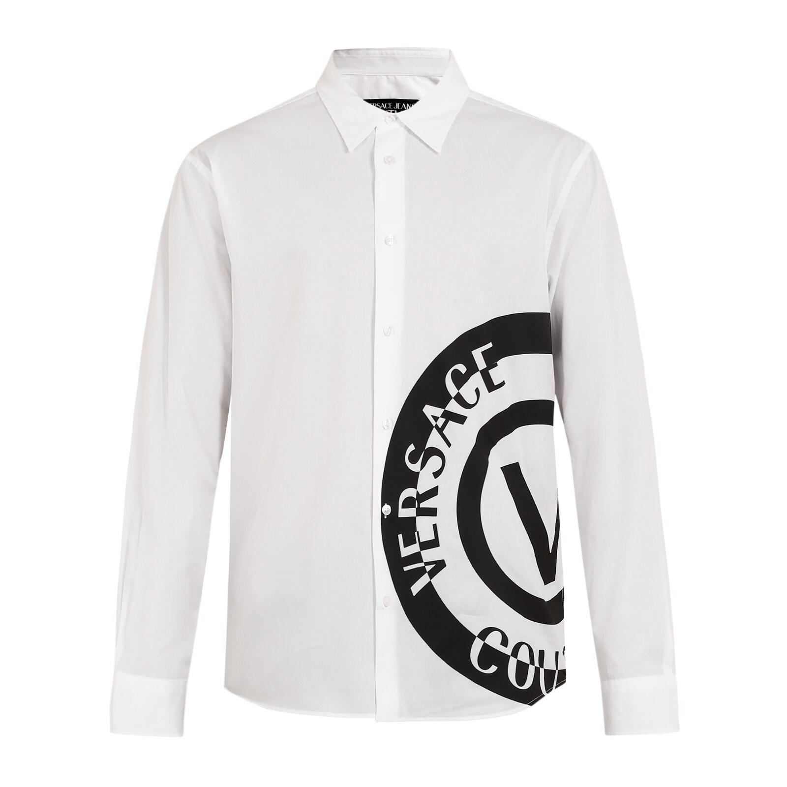 men-white-side-big-emblem-print-shirt