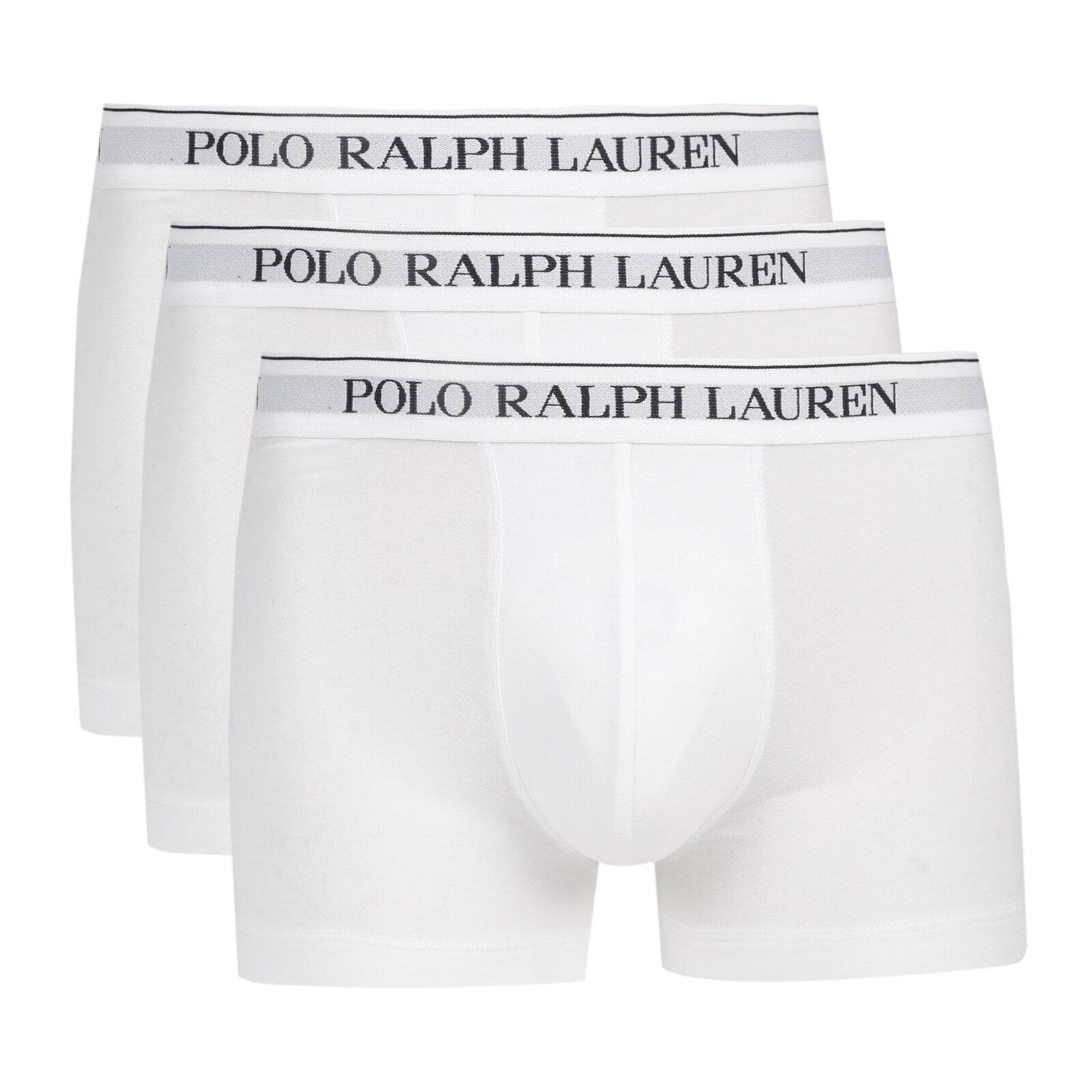 men white stretch cotton trunk 3-pack