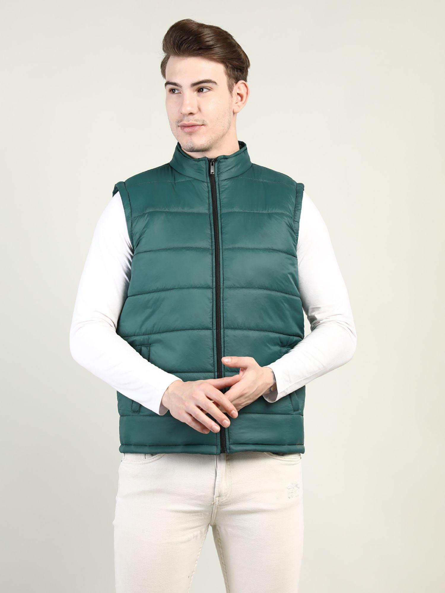 men winter quilted jacket