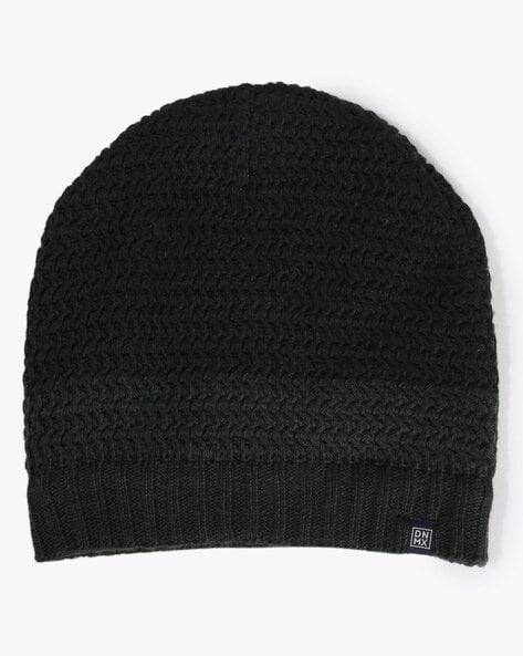 men woolen beanie cap