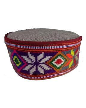 men woven kullu patti hat