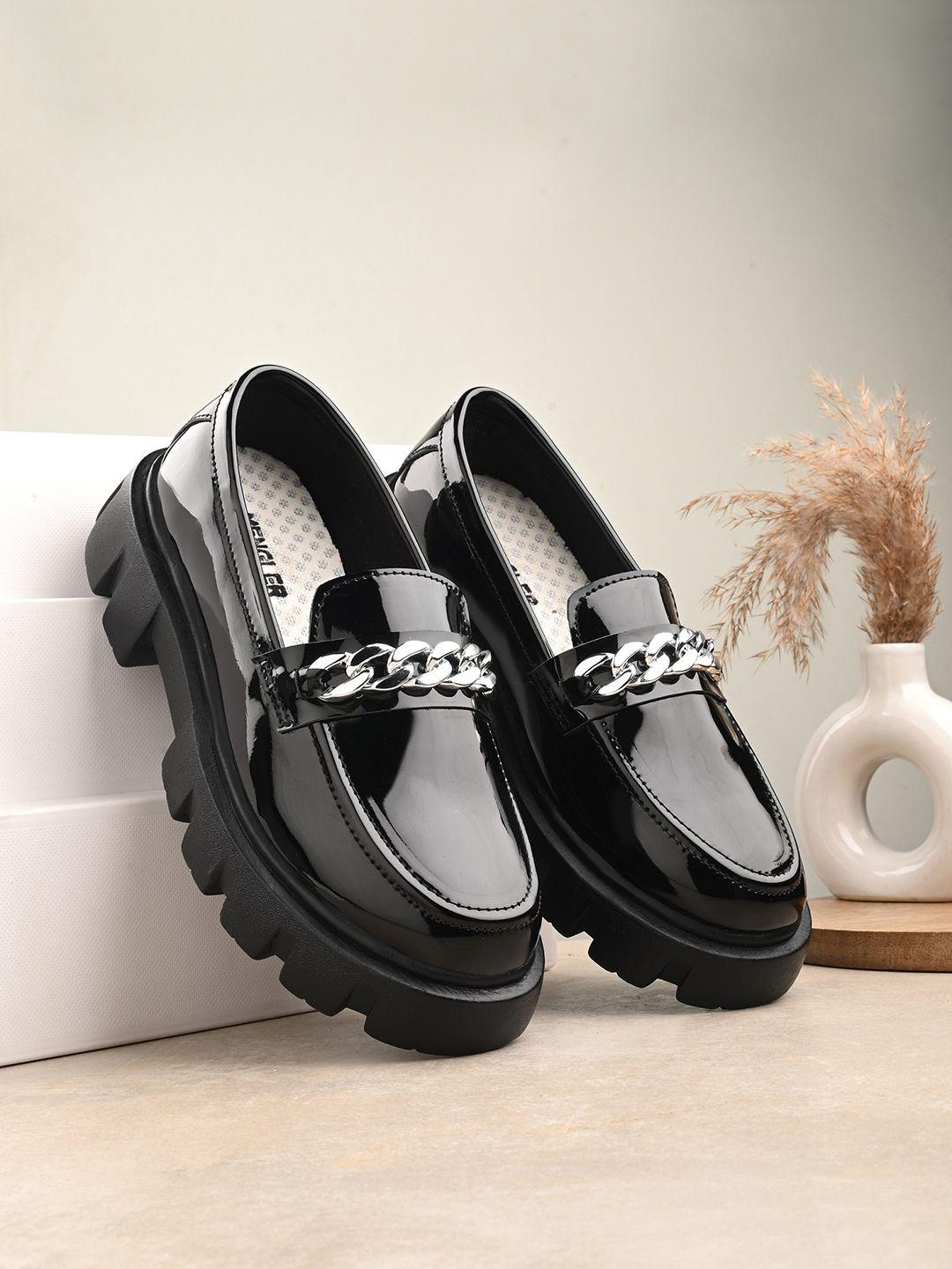 mengler women slip-on horsebit loafers