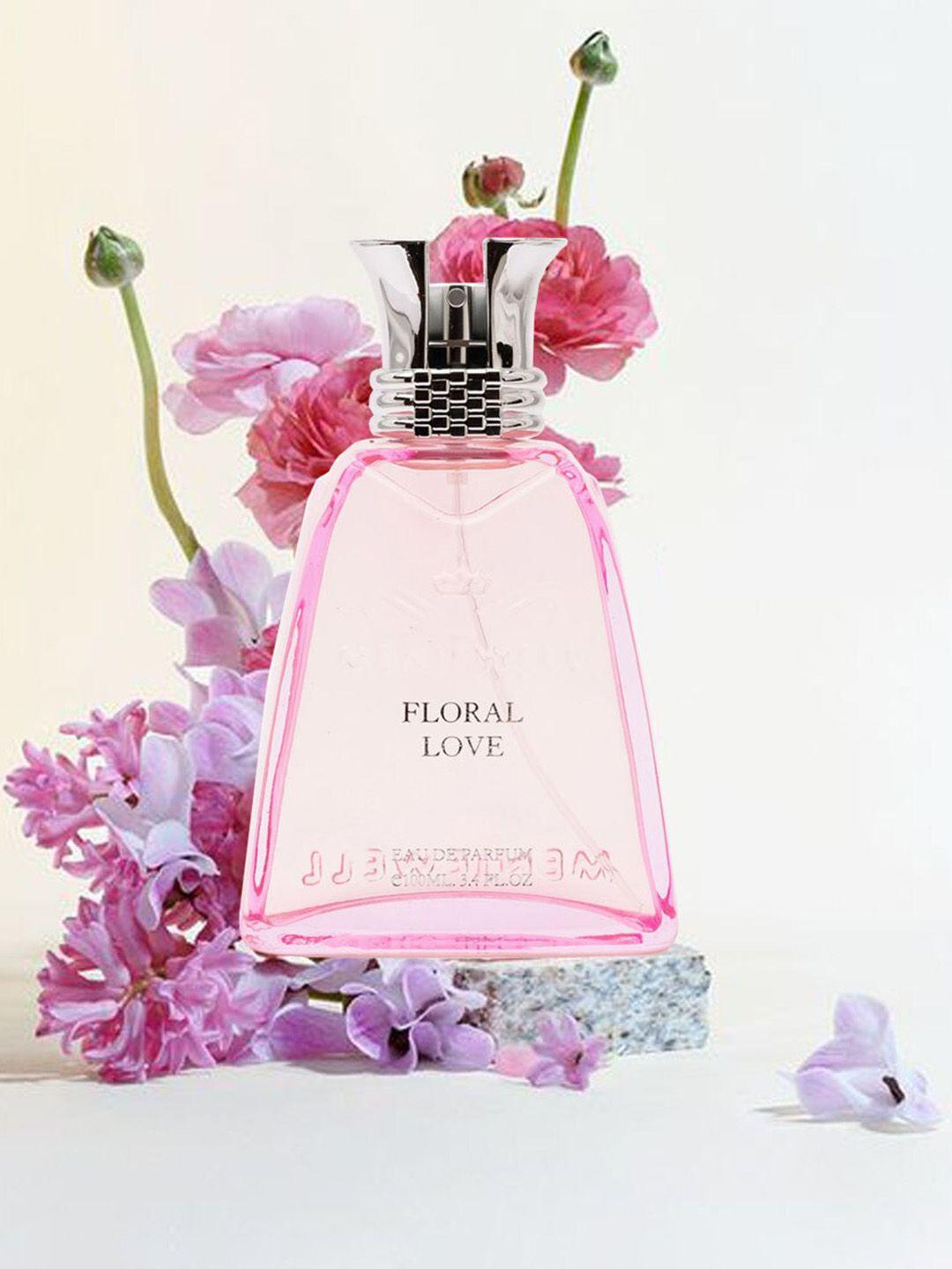 menjewell women long lasting floral love eau de parfum - 100 ml