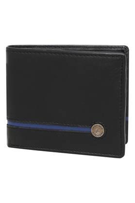 mens 1 fold wallet - black