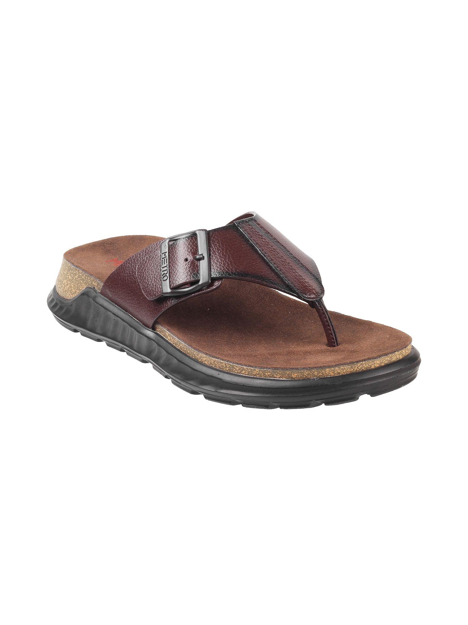 mens-brown-flat-chappalsmetro-brown-synthetic-solid-flipflops