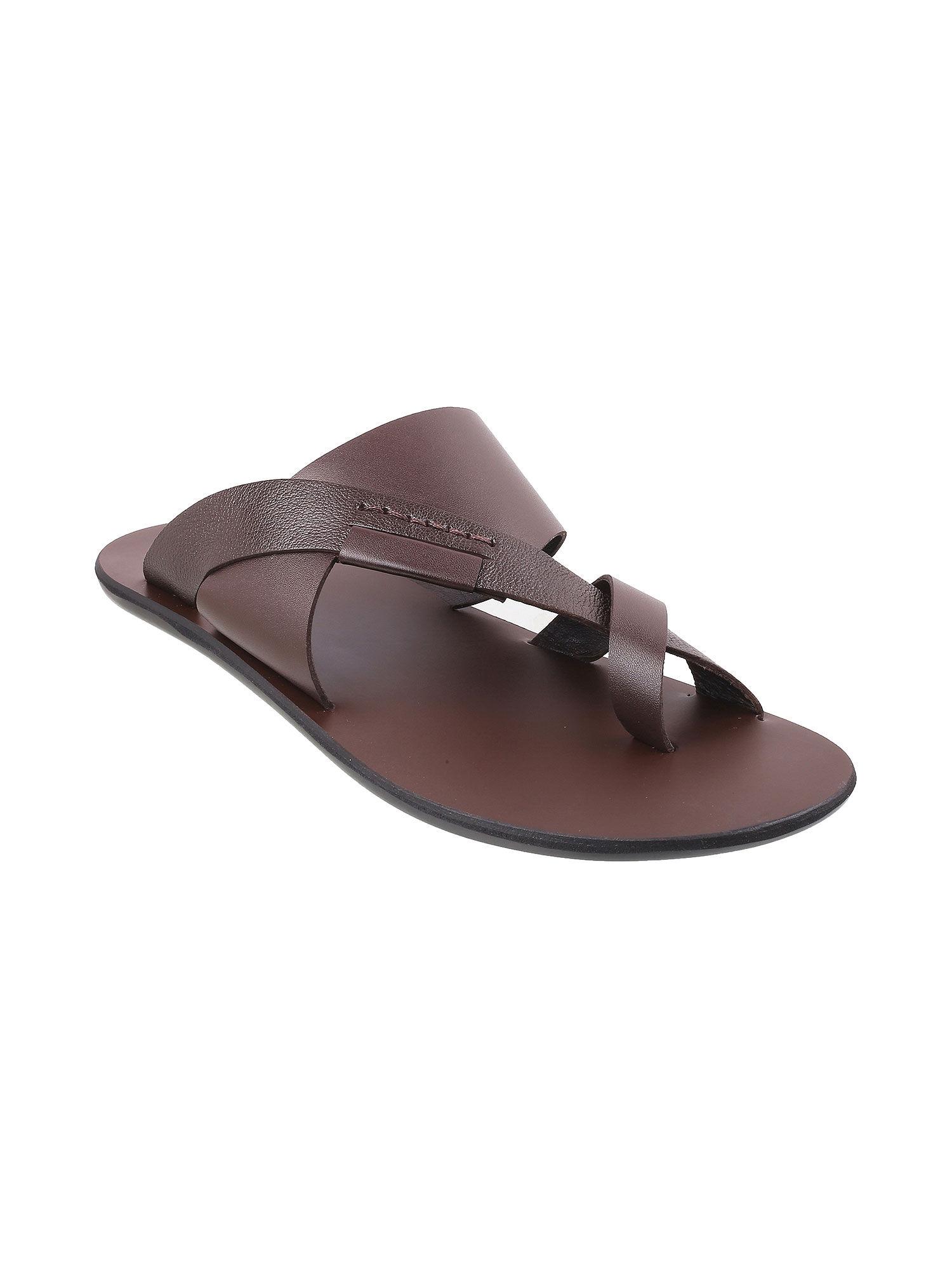 mens-brown-flat-chappalsmetro-solid-brown-sandals