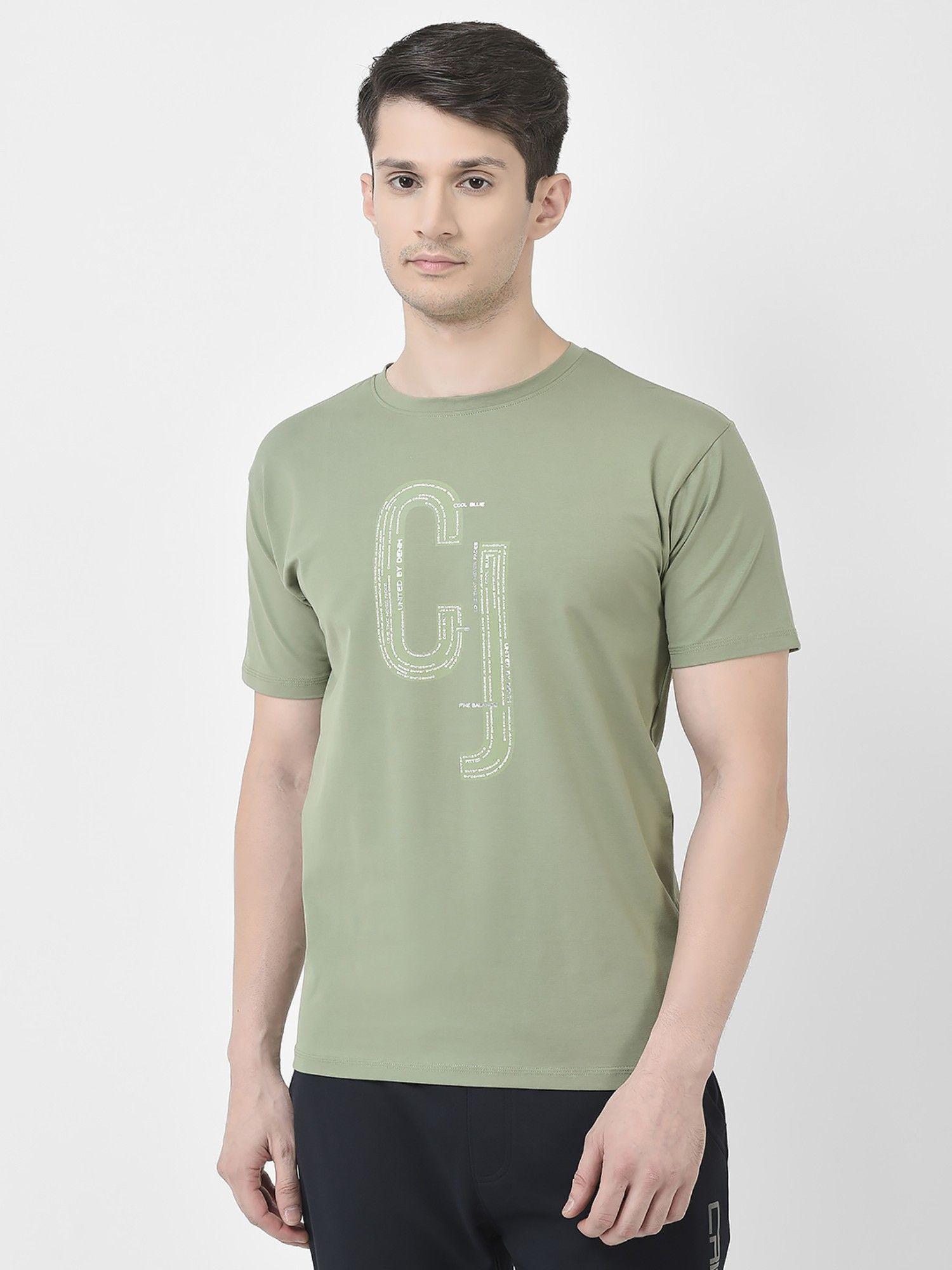 mens cj fern green t-shirt