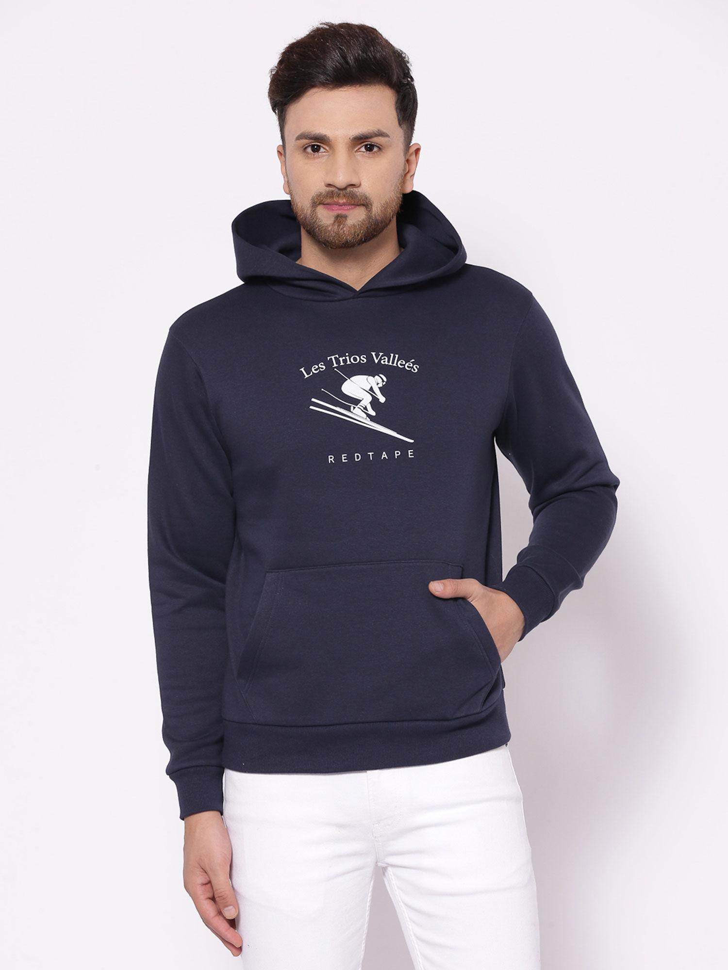 mens dark navy hoodies