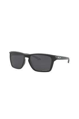 mens full rim polarized rectangular sunglasses - 0oo9448