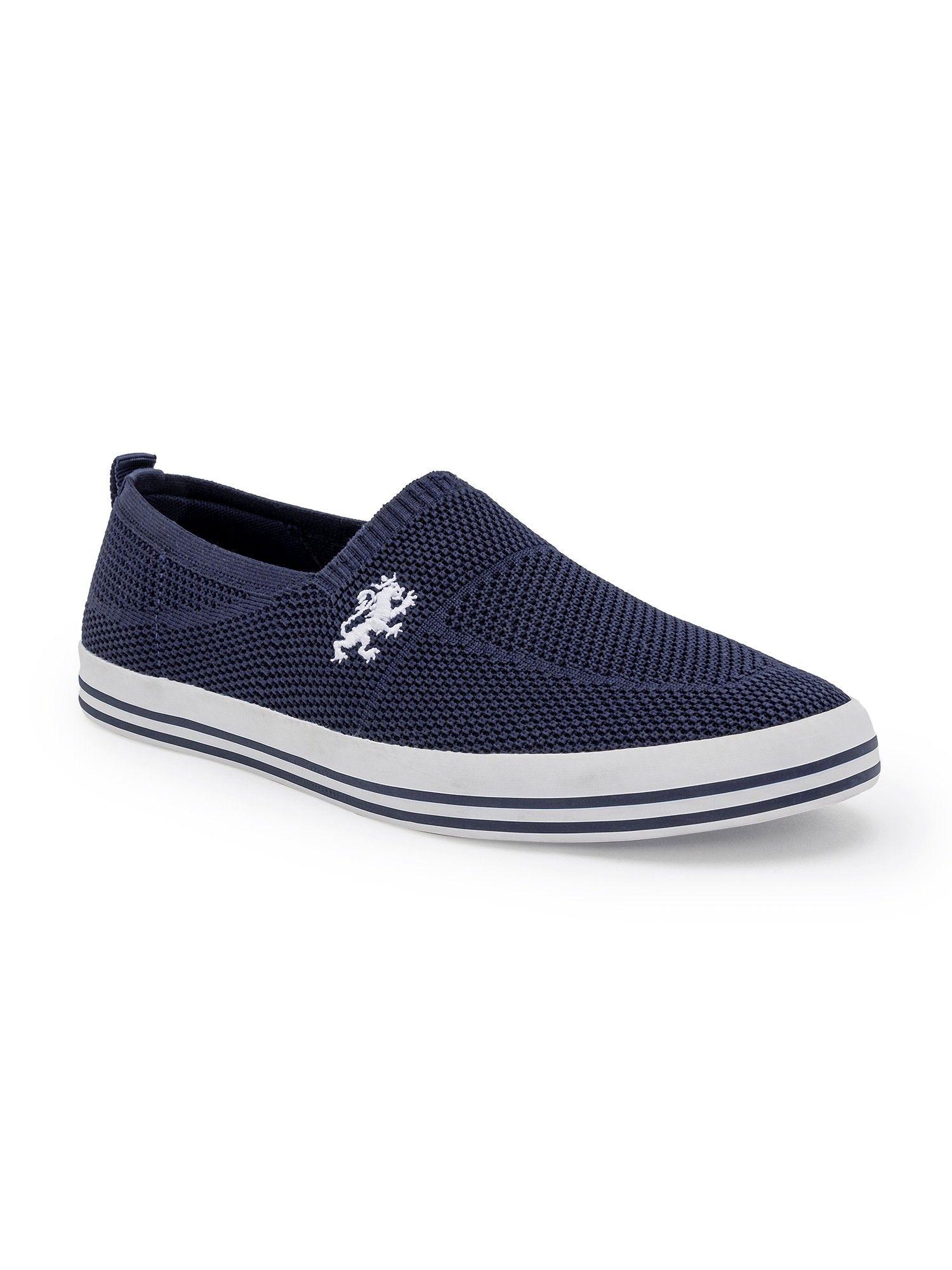 mens navy blue casual sneakers shoes