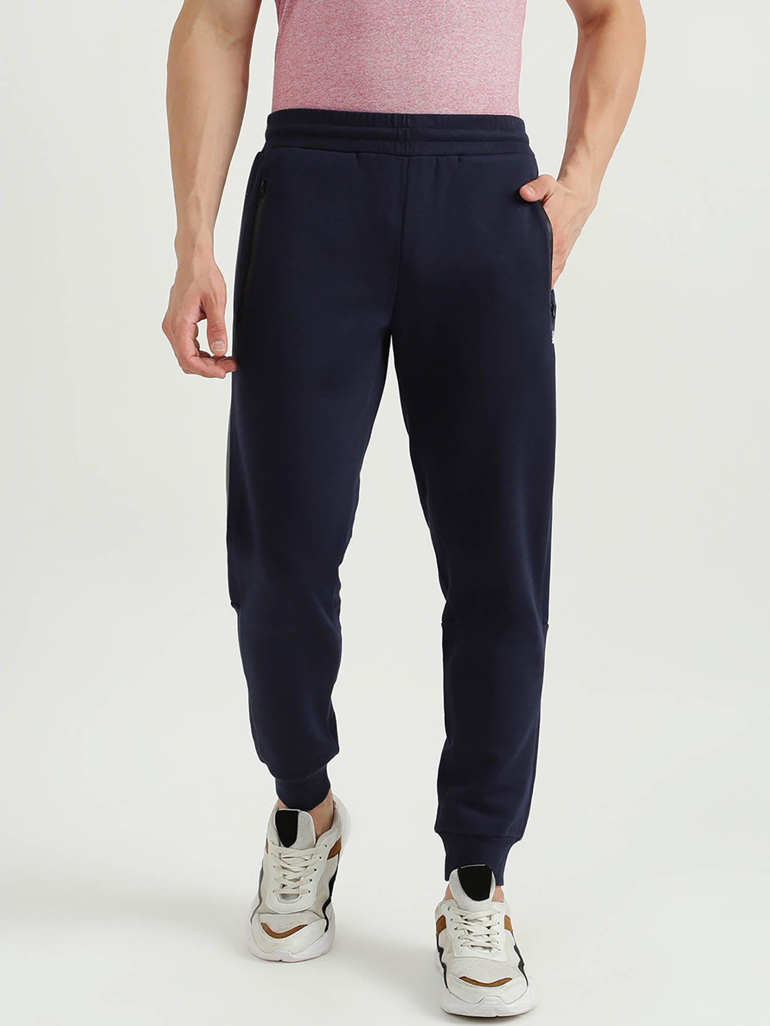 mens solid jogger