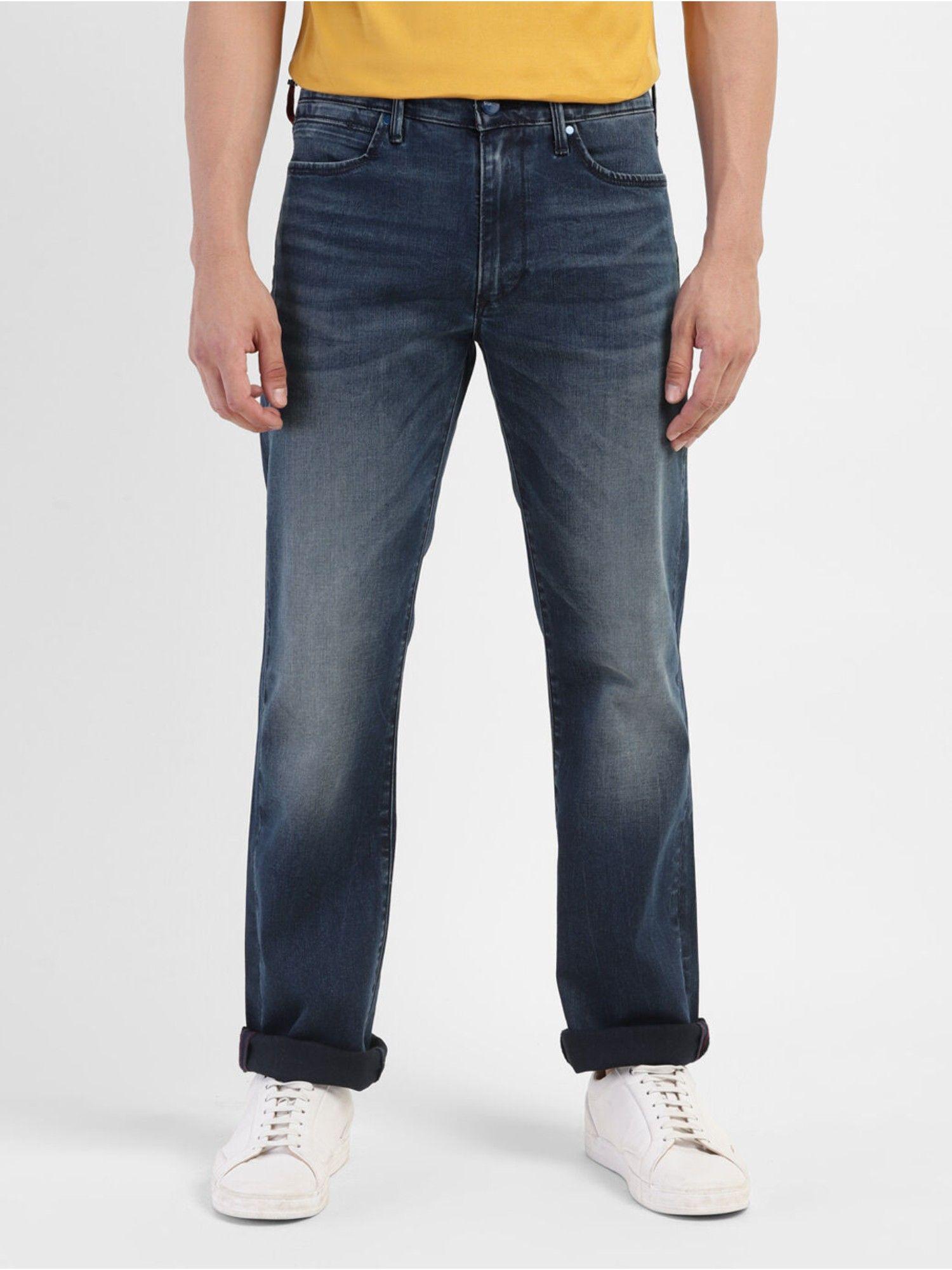 mens 513 blue straight fit jeans