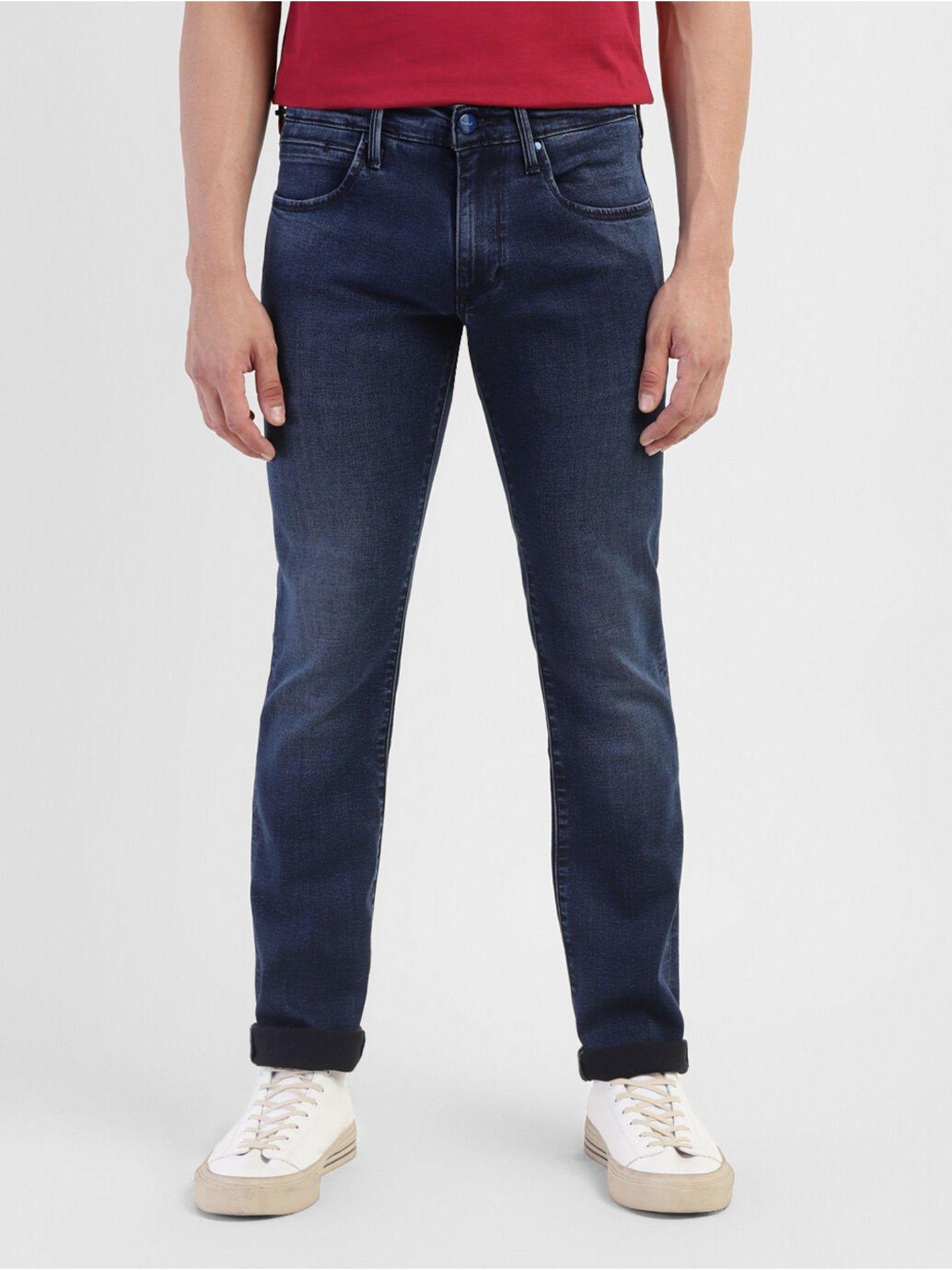 mens 65504 blue skinny jeans