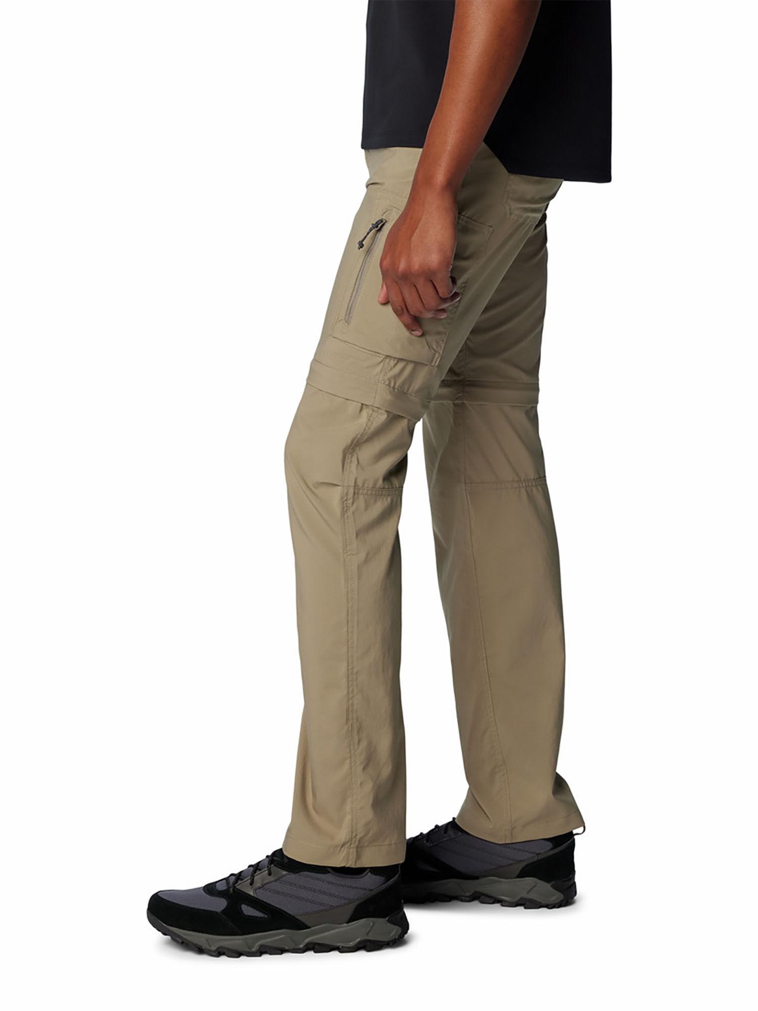 mens beige ridge utility convertible trackpant with belt (set of 2)