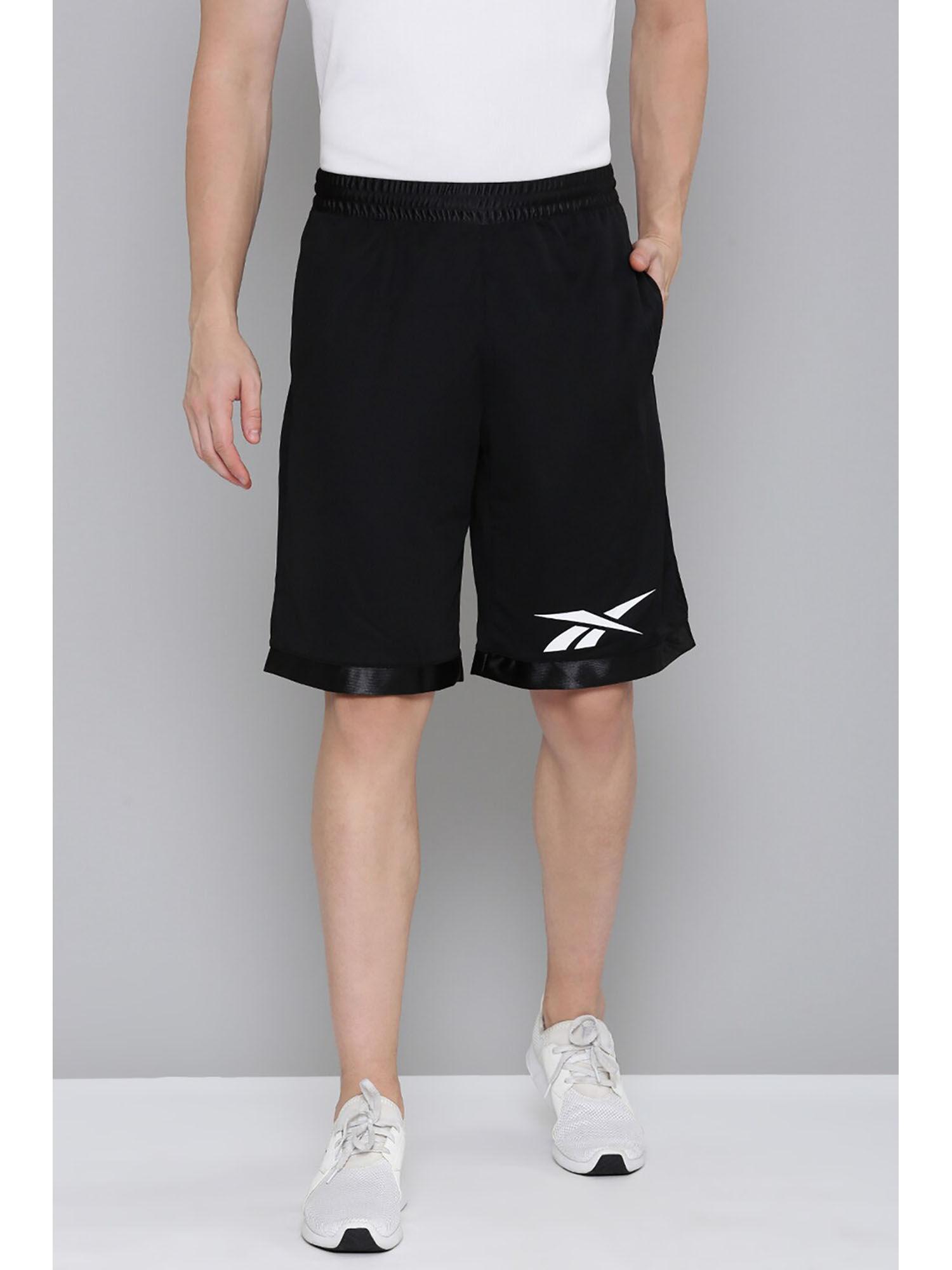 mens black basketball mesh shorts