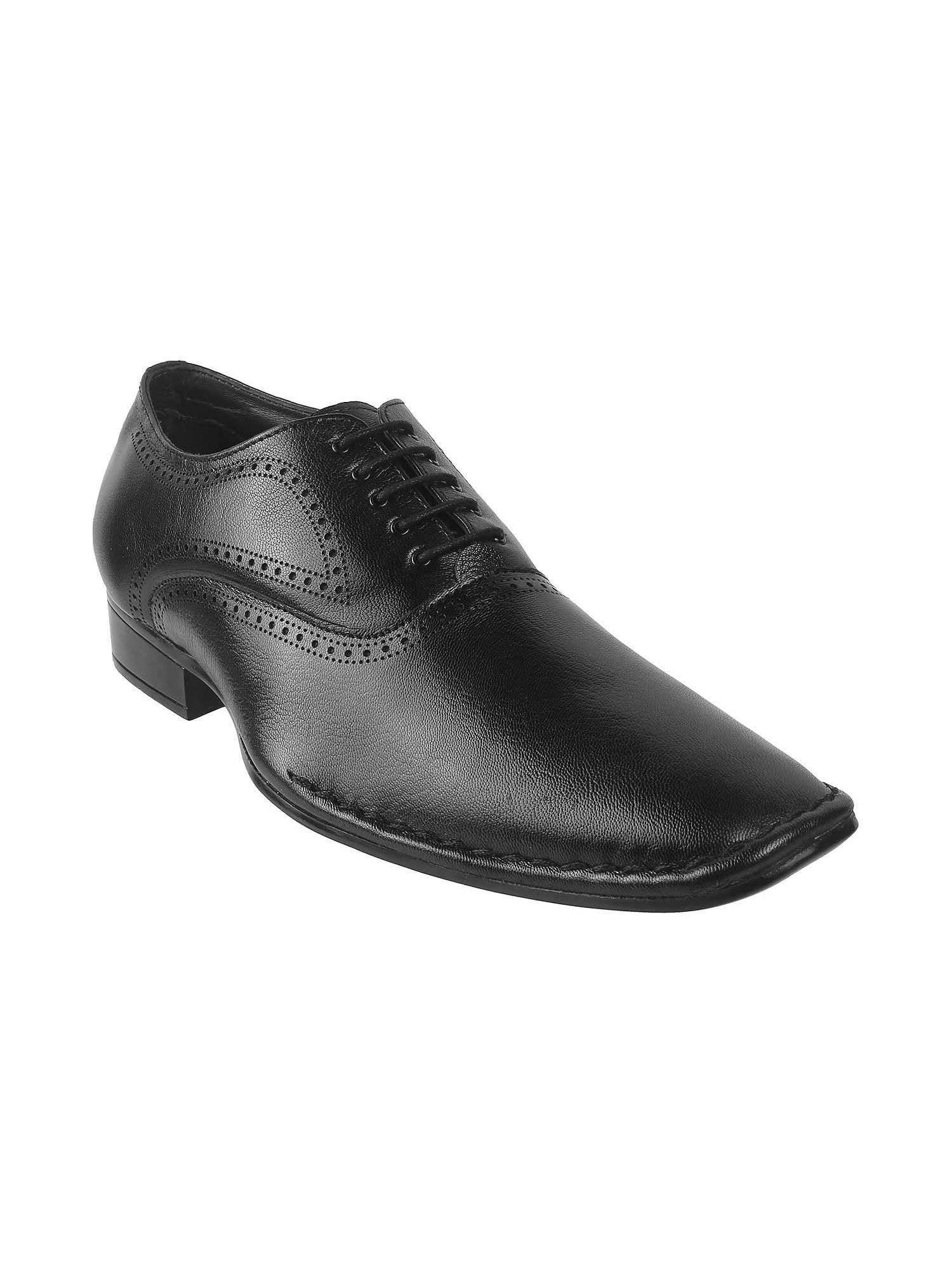 mens black formal lace-ups shoesmochi mens black formal shoes
