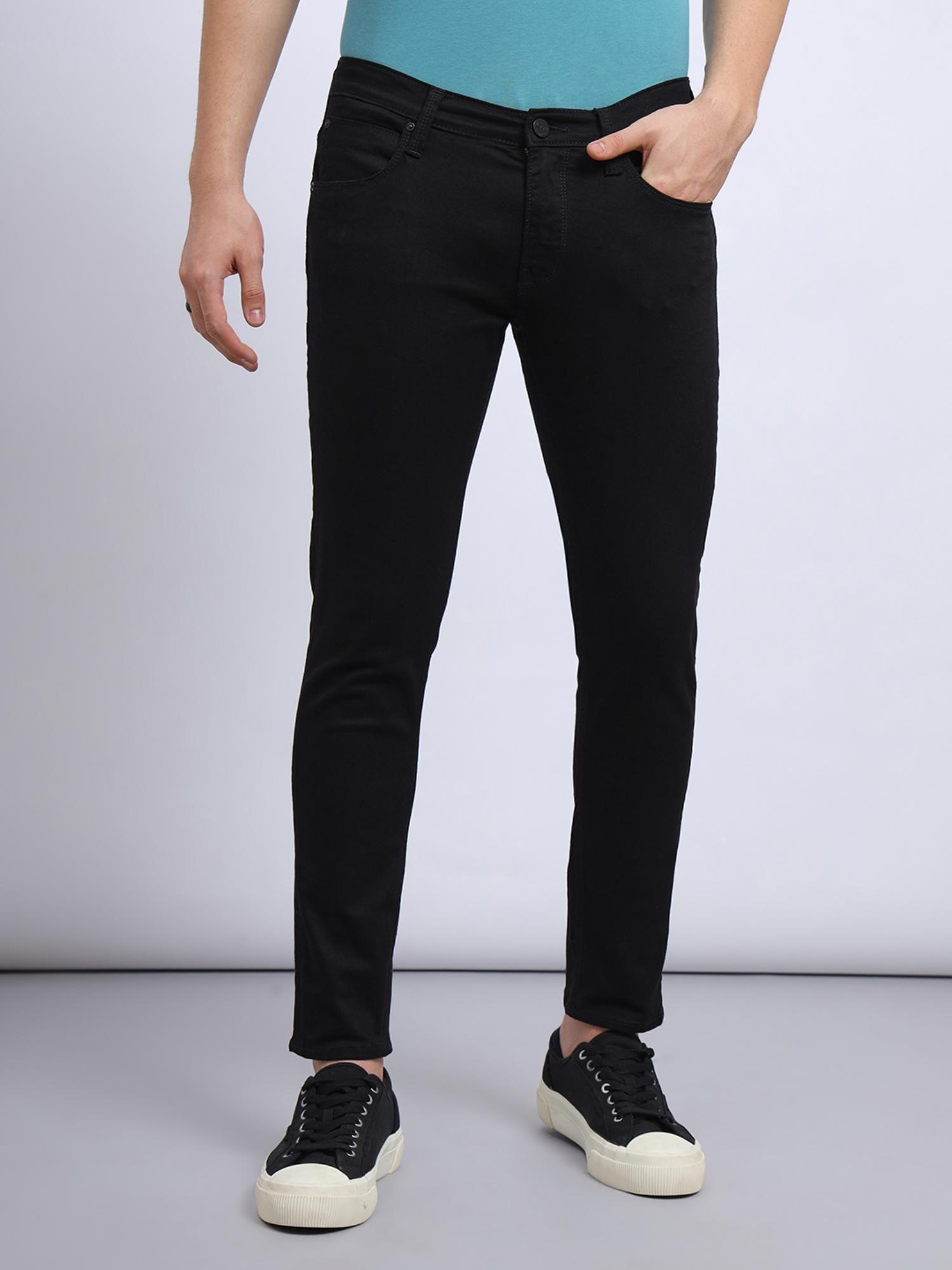 mens black jeans