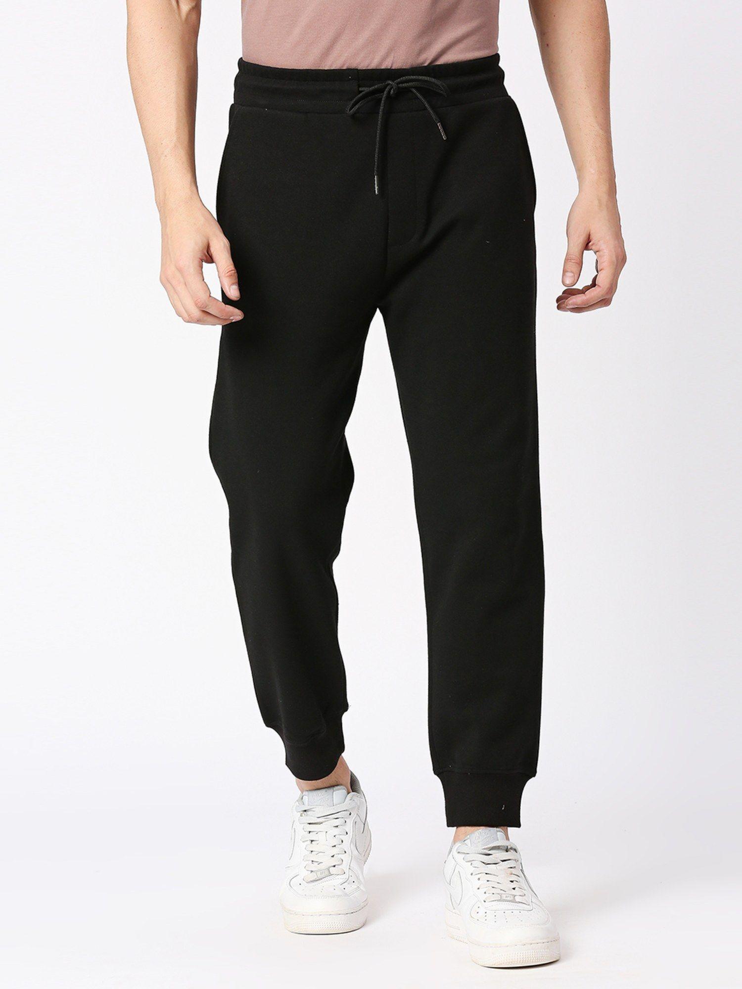 mens black jogger