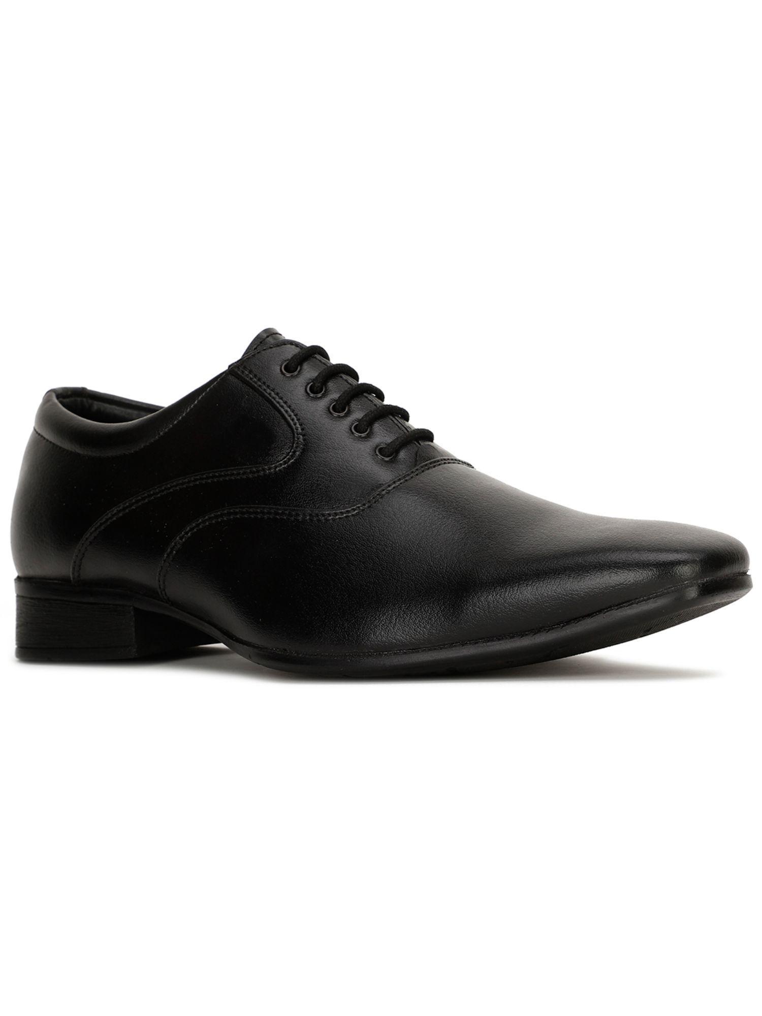 mens black lace-ups formal oxfords